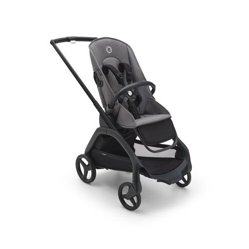 Bugaboo Dragonfly base jalutuskäru Black/Grey melange