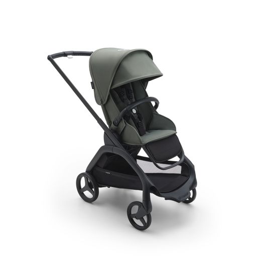 Bugaboo Dragonfly jalutuskäru Black/Forest green/Forest green