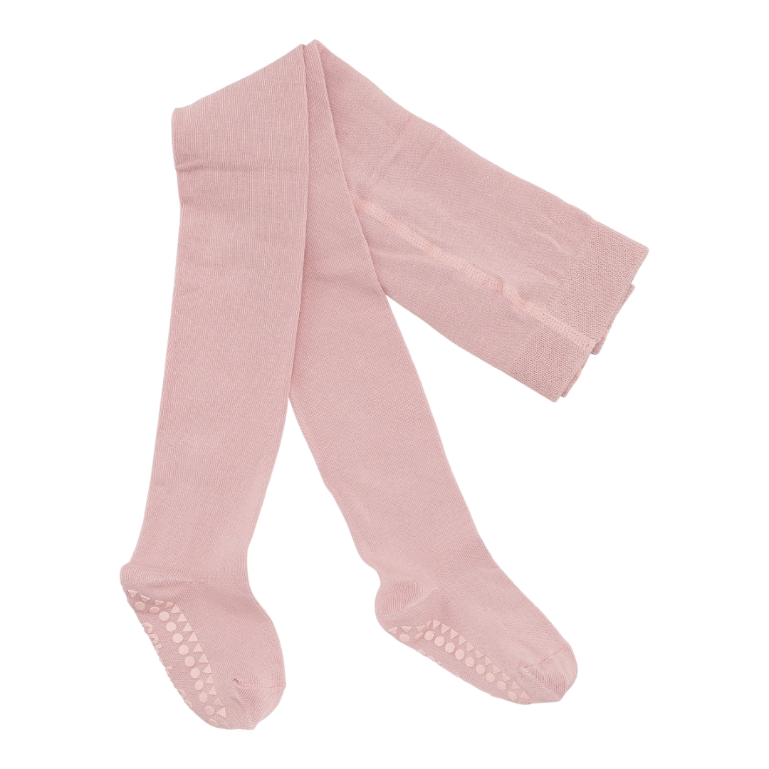 GoBabyGo tallaaluste stopperitega sukkpüksid Dusty Rose (2-4a)