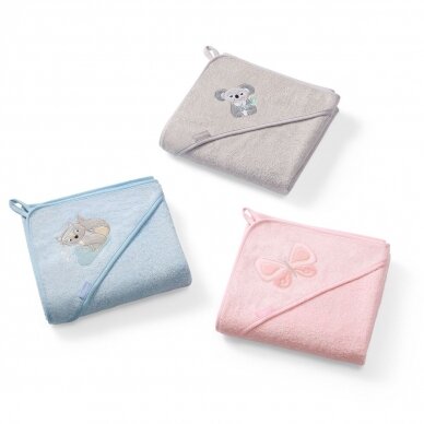 Babyono Bambusest kapuutsiga rätik 