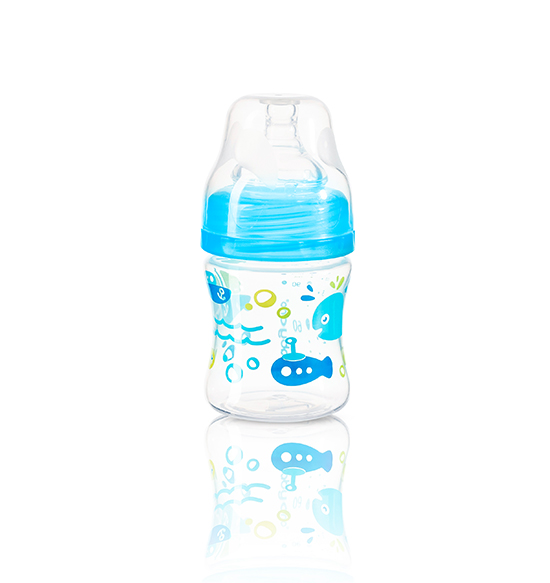 BabyOno laia kaelaga Anti-Colic lutipudel 120 ml