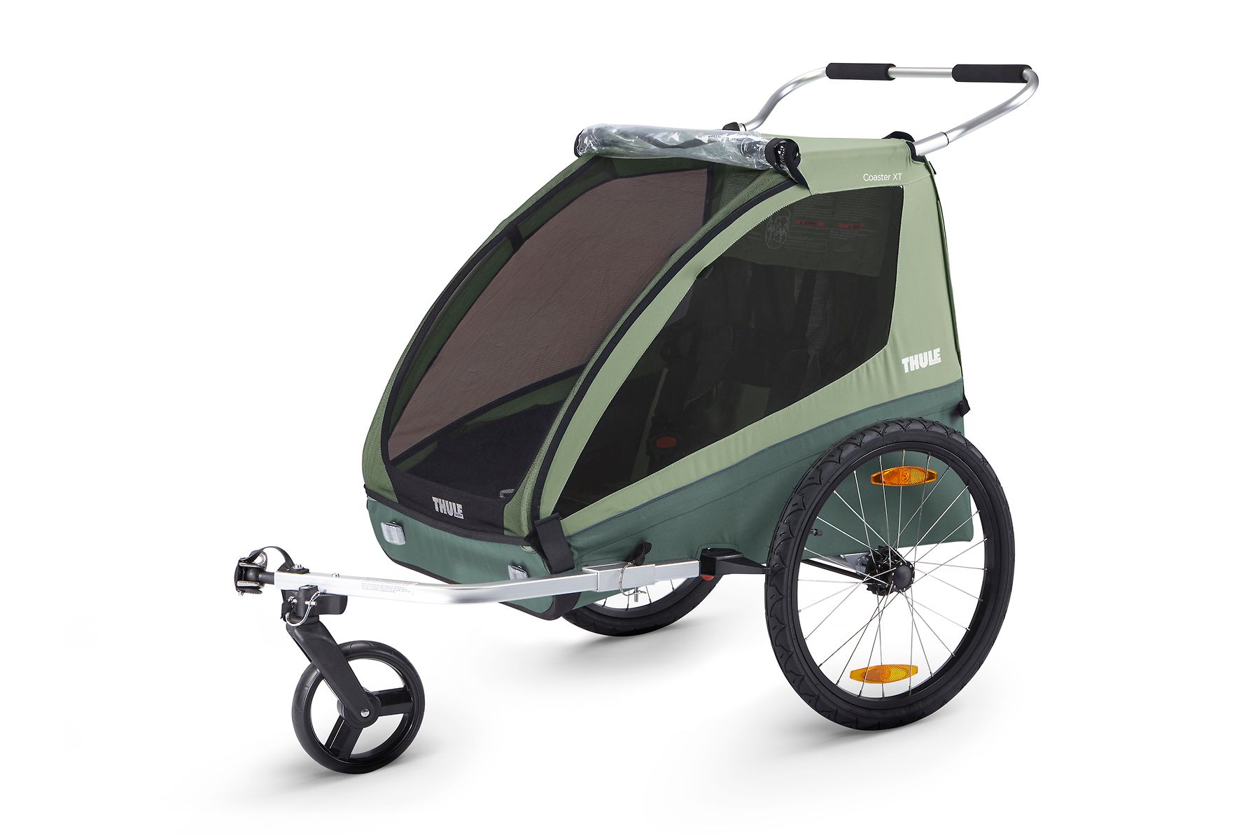 Thule lastekäru Coaster XT- Basil Green
