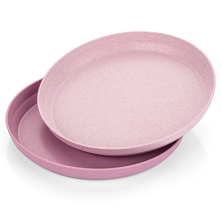 Reer Söögitaldrik 2tk. taaskasutatavast materjalist roosa