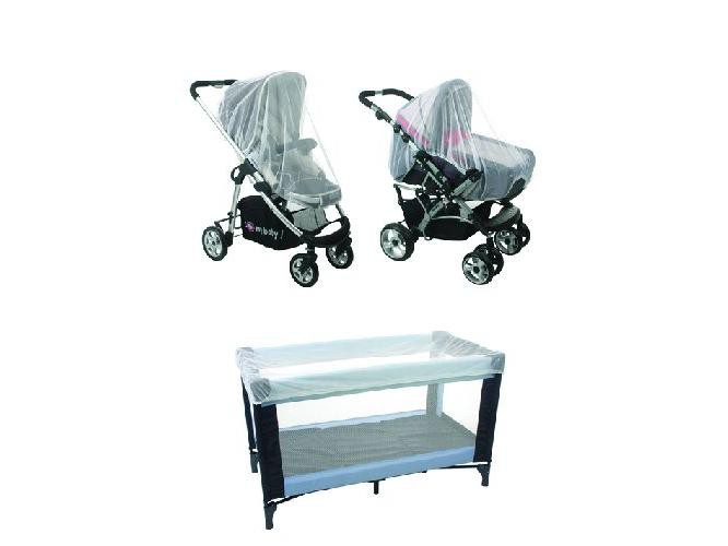 Universaalne putukavõrk vankrile või reisivoodile valge