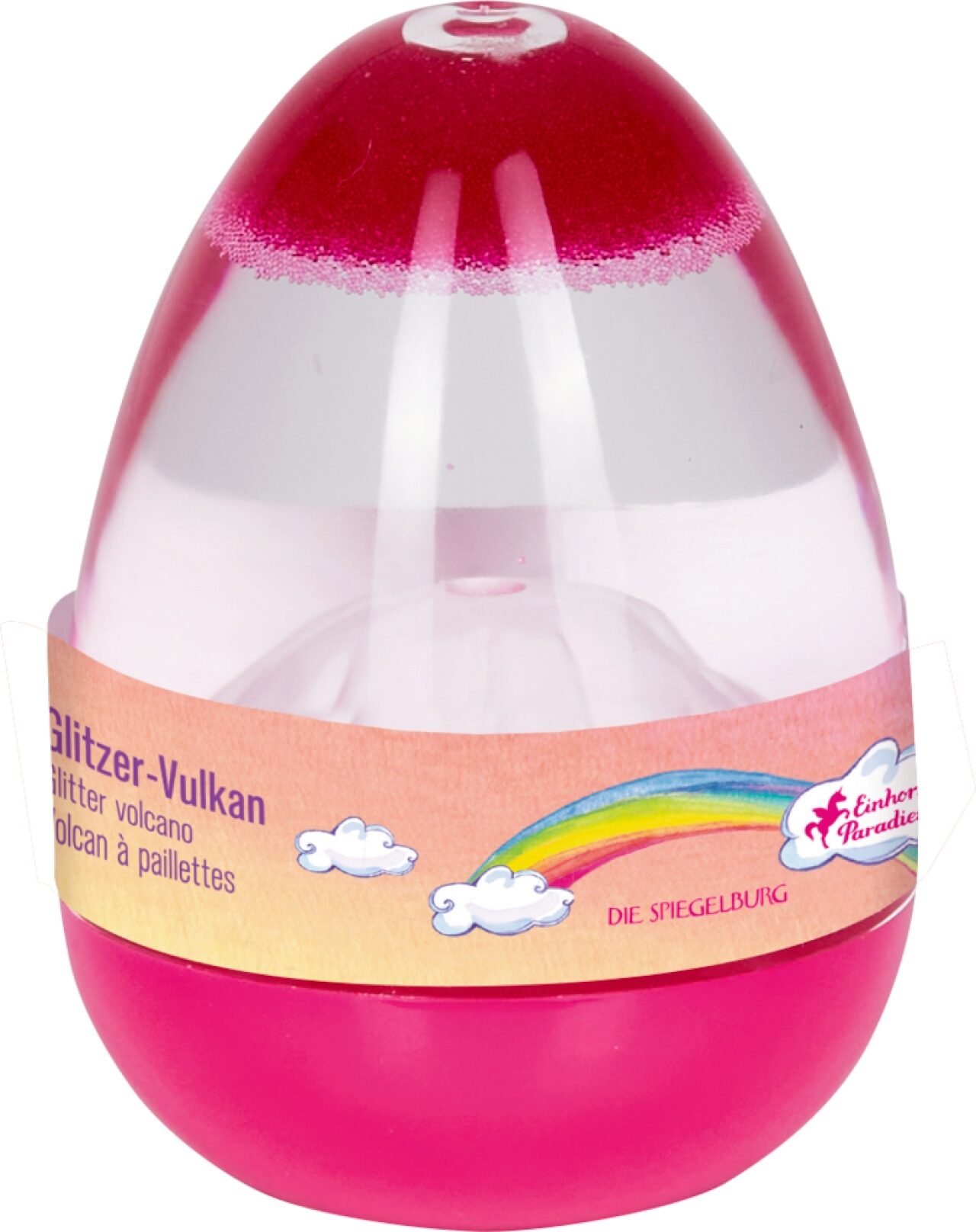 Einhorn Paradies Ükssarviku Glitter Vulkaan-muna 