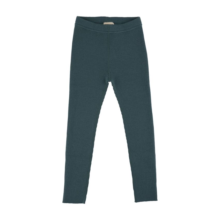 Voksi Wool meriinovillased püksid RIB Sea Green
