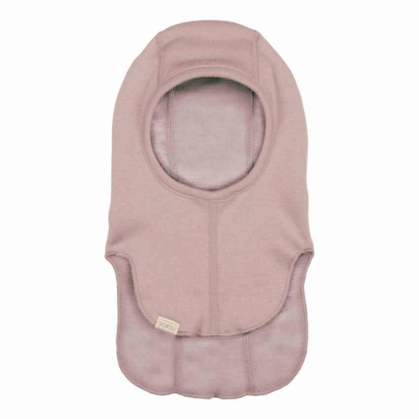Voksi Wool meriinovillane tuukrimüts Balaclava Soft Grape