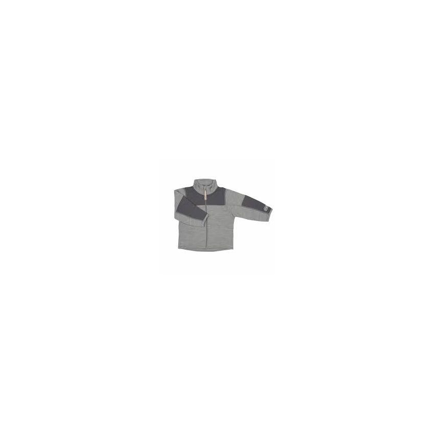 Voksi Wool meriinofliisist jakk Melange Grey