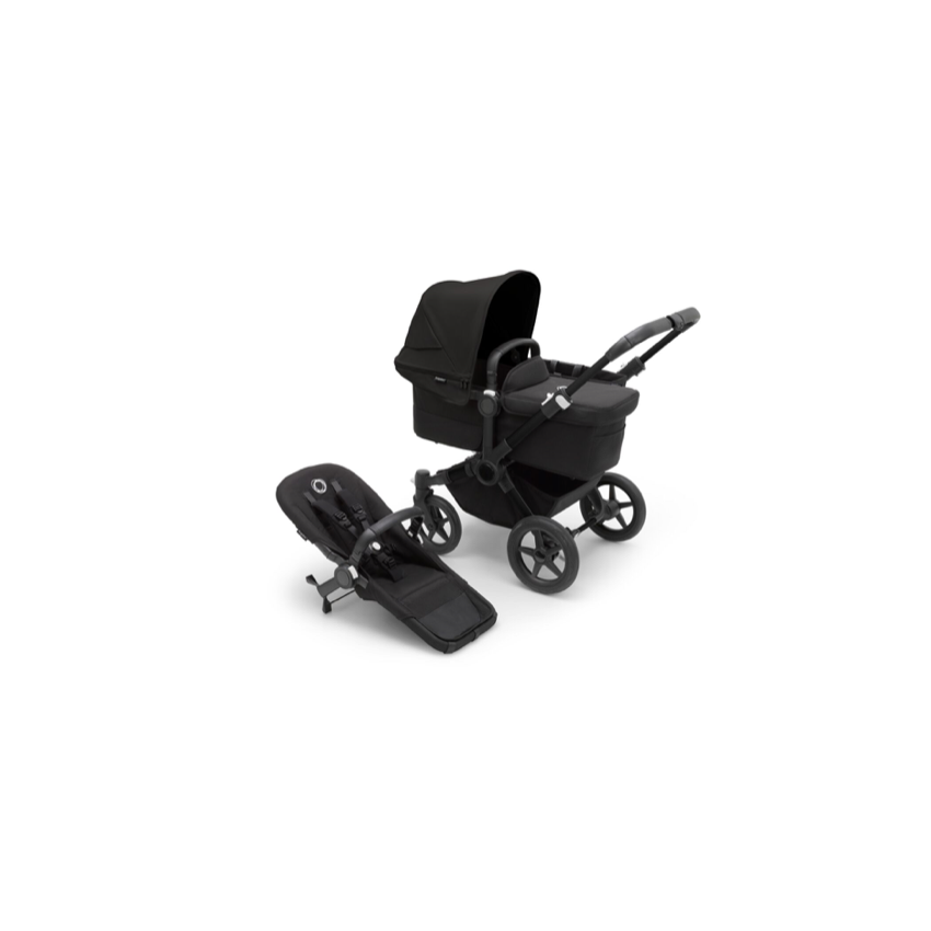 Bugaboo Donkey 5 Mono 2in1 vankrikomplekt Black/Midnight Black