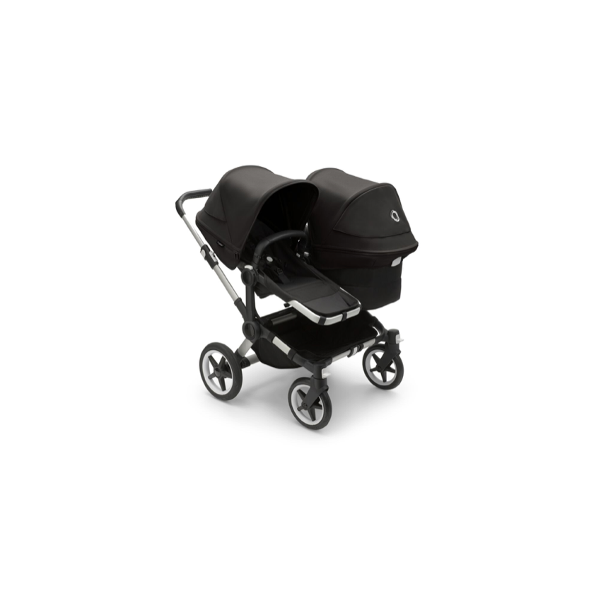 Bugaboo Donkey 5 Duo 2in1 vankrikomplekt Graphite/Midnight Black