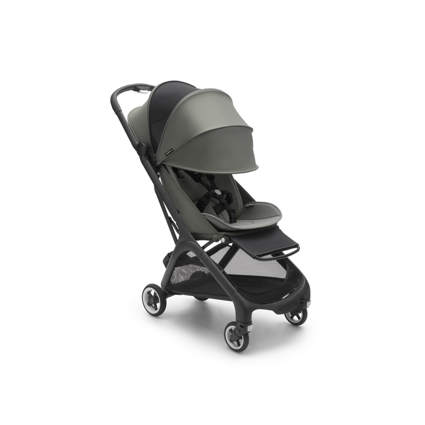 Bugaboo Butterfly kergkäru Black/Forest Green + turvakaar