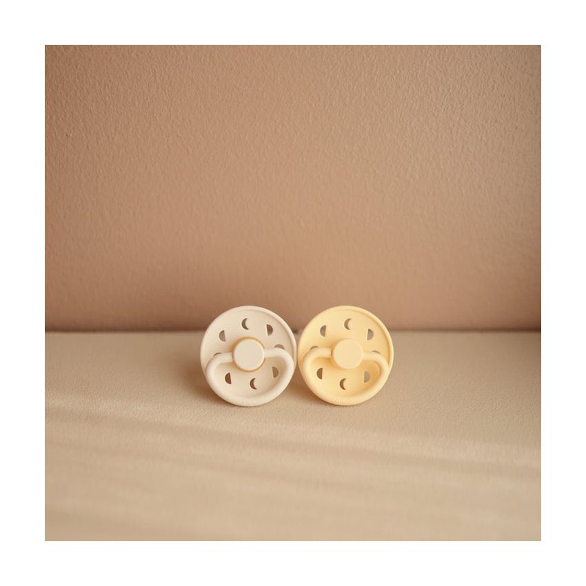 FRIGG Moon Phase silikoonlutt 2-pakk 0-6 kuud