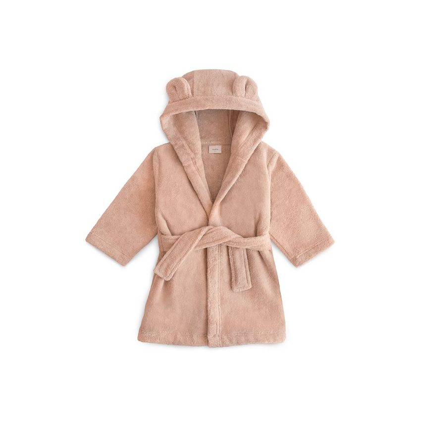 Mushie hommikumantel karukõrvadega Blush