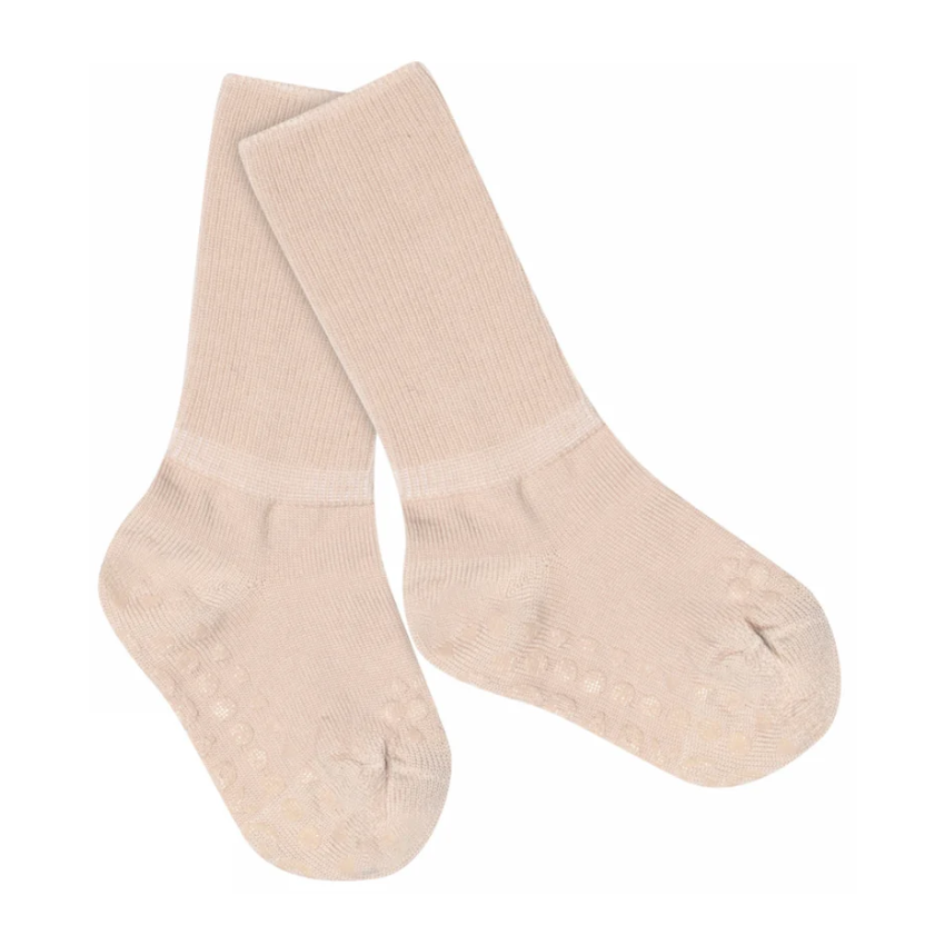 GoBabyGo Merino Wool libisemiskindlad meriinovillased sokid Rose Dust