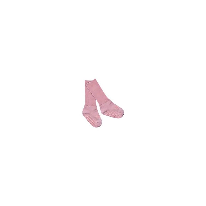GoBabyGo Merino Wool libisemiskindlad meriinovillased sokid Rose Blush