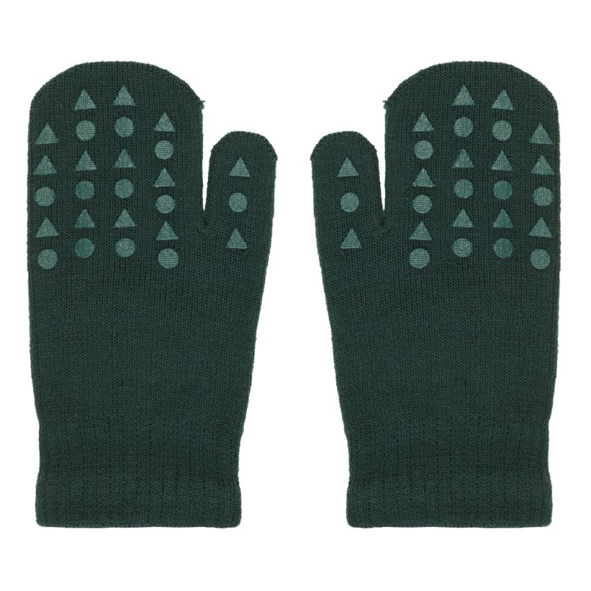 GoBabyGo Wool libisemiskindlad villased labakindad Forest Green 0-3 a