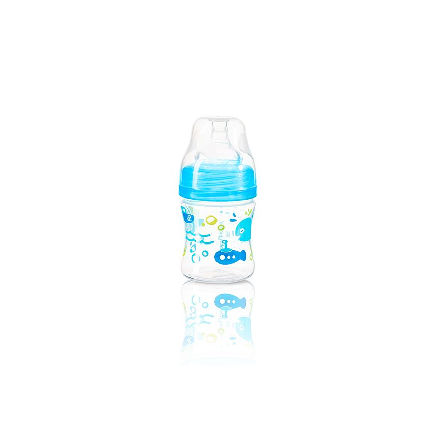 BabyOno laia kaelaga Anti-Colic lutipudel 120 ml