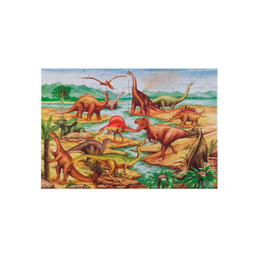 Melissa & Doug 48 tükiga pusle Dinosaurused