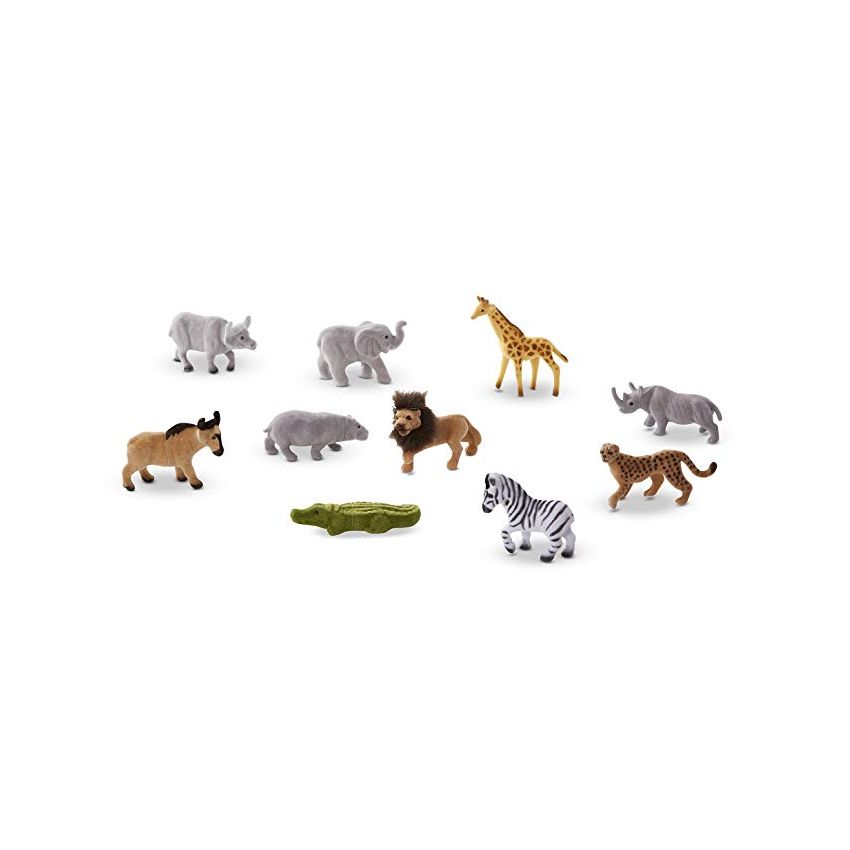 Melissa & Doug Safari loomad 10tk