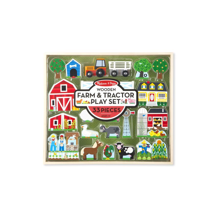 Melissa & Doug puidust talukomplekt
