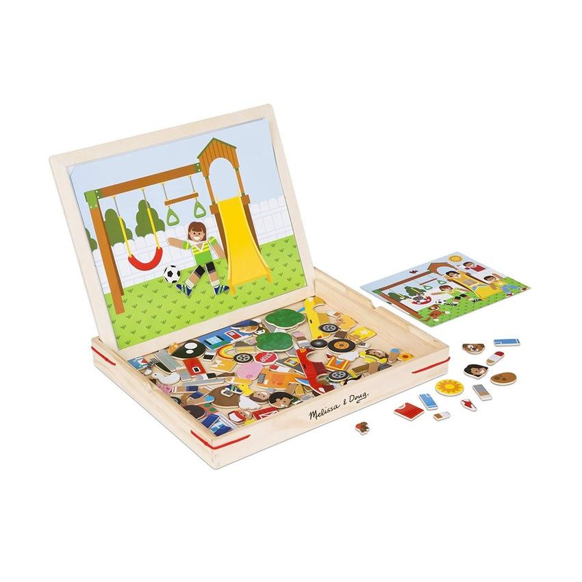 Melissa & Doug puidust magnetiline sobitamise mäng