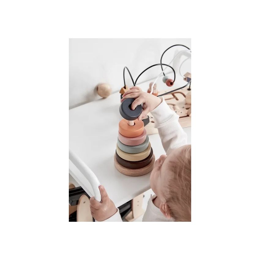 Kids Concept puidust ladumisrõngad NEO