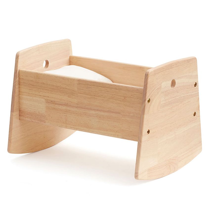 Kids Concept puidust nukuhäll voodipesuga