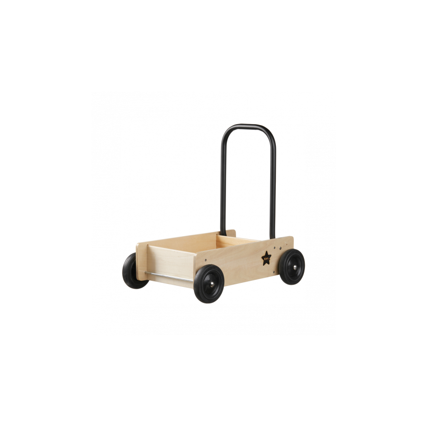 Kids Concept puidust lükatav käru Neo