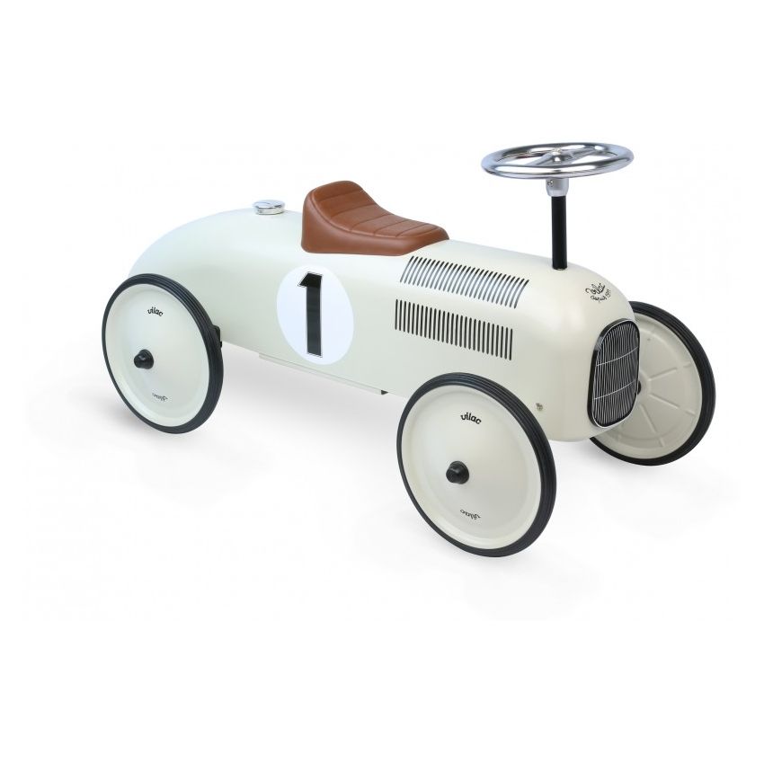 Vilac metallist pealeistutav auto kreemvalge