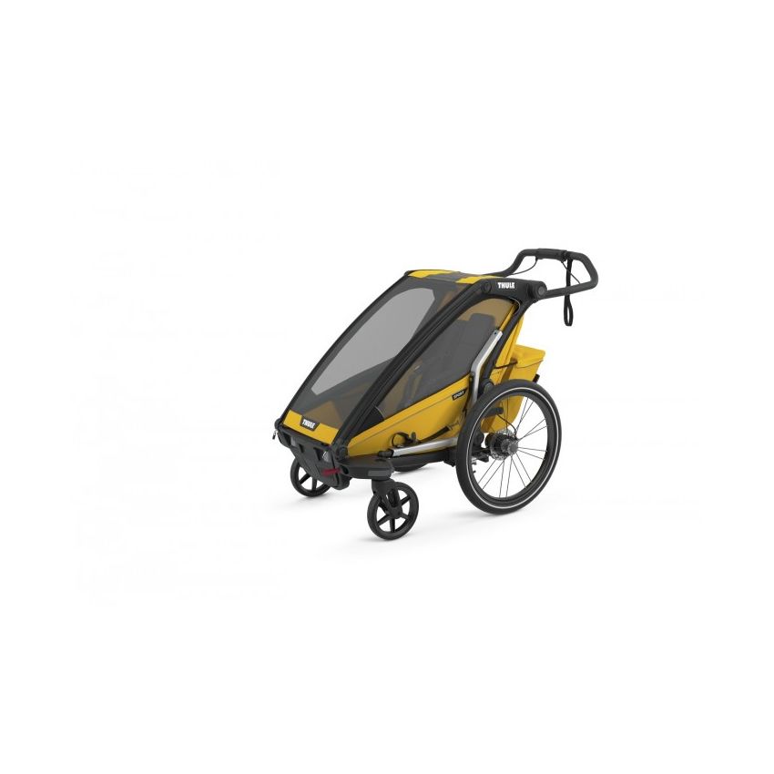 Thule lastekäru Chariot Sport 1- Spectra Yellow on Black