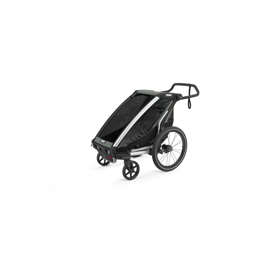 Thule lastekäru Chariot Lite 1 Agave- Black