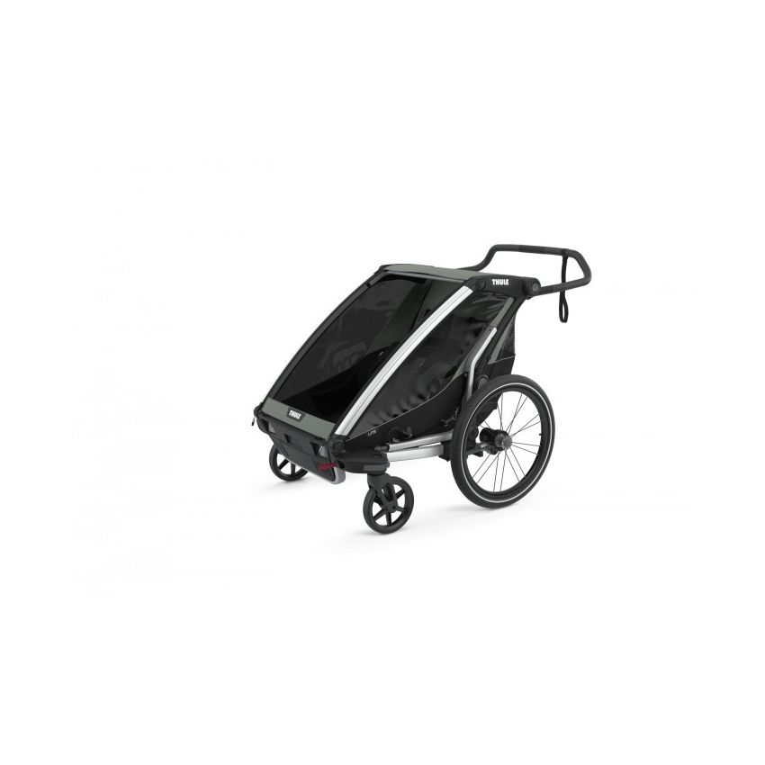 Thule lastekäru Chariot Lite 2 Agave-Black