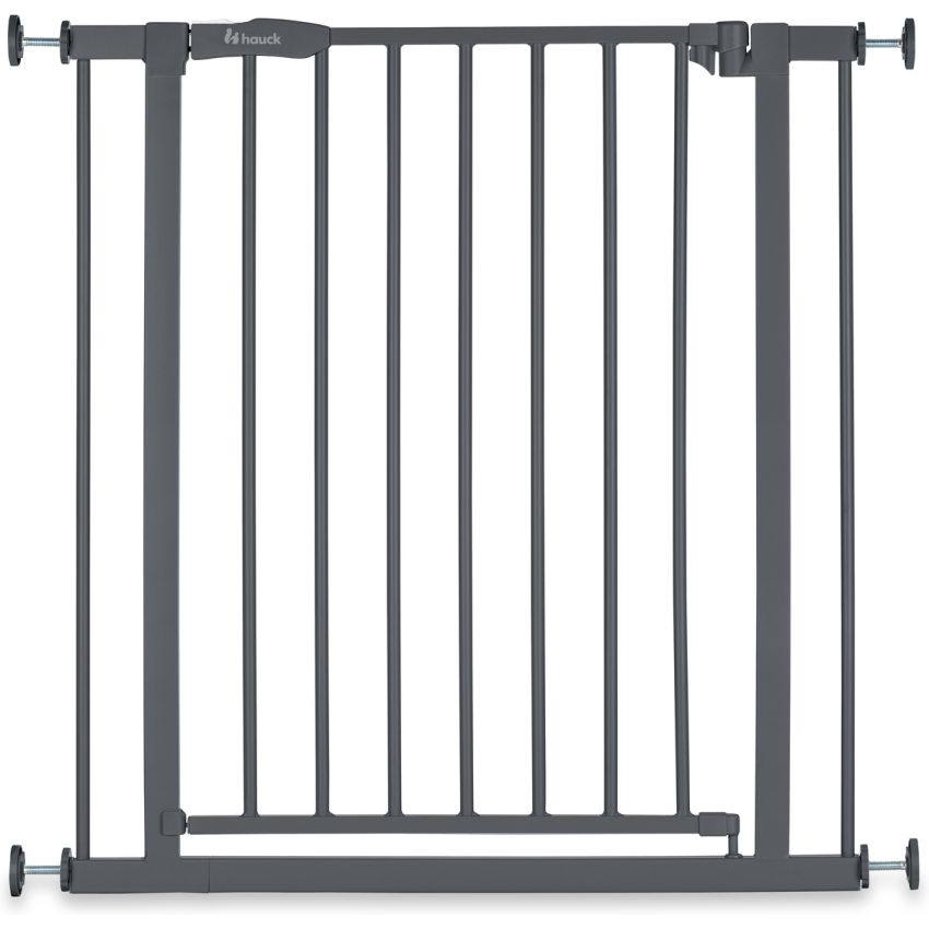 Hauck metallist turvavärav Open N Stop 2 Dark Grey 75 - 80 cm