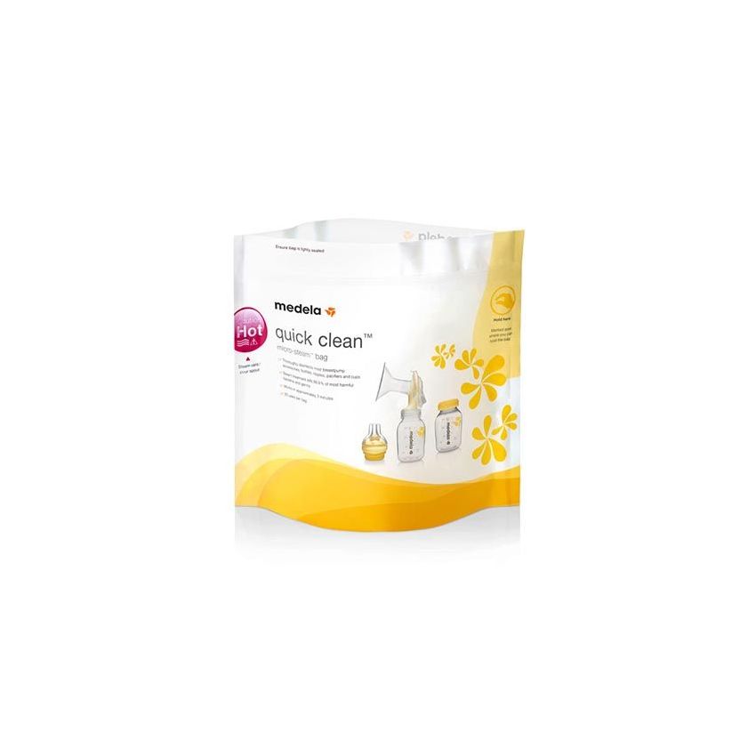 Medela steriliseerimise kott mikrolaineahjus kasutamiseks Quick Clean