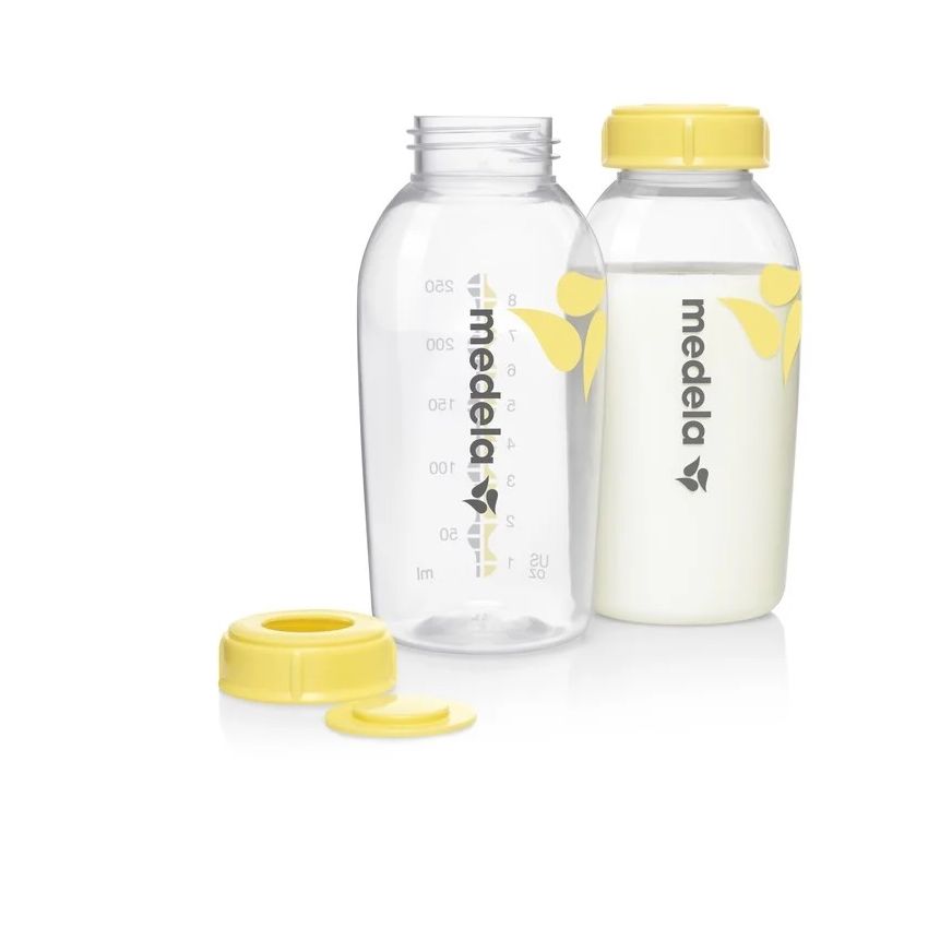 Medela piimapudel (ilma lutita) 250 ml kaanega-2tk