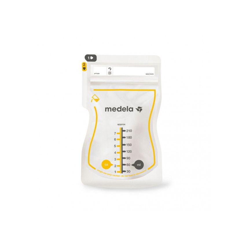 Medela BF Rinnapiima säilituskott 210ml 50tk