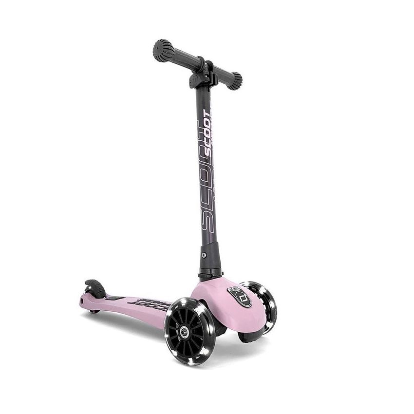 Scoot and Ride tõukeratas Highwaykick 3 LED ROSE