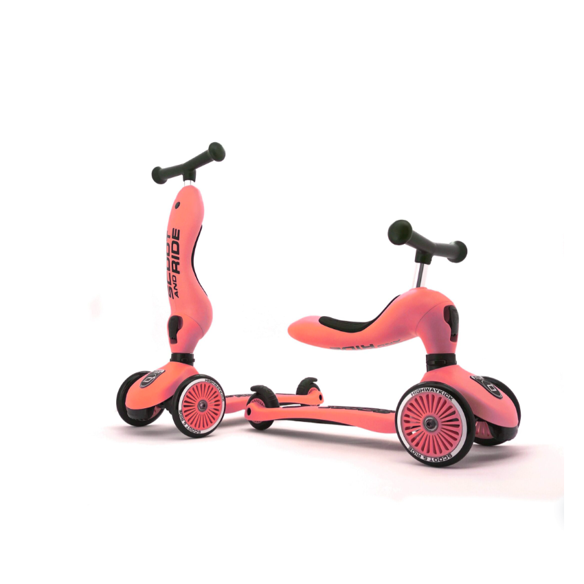 Scoot and Ride ratas Highwaykick 1 PEACH