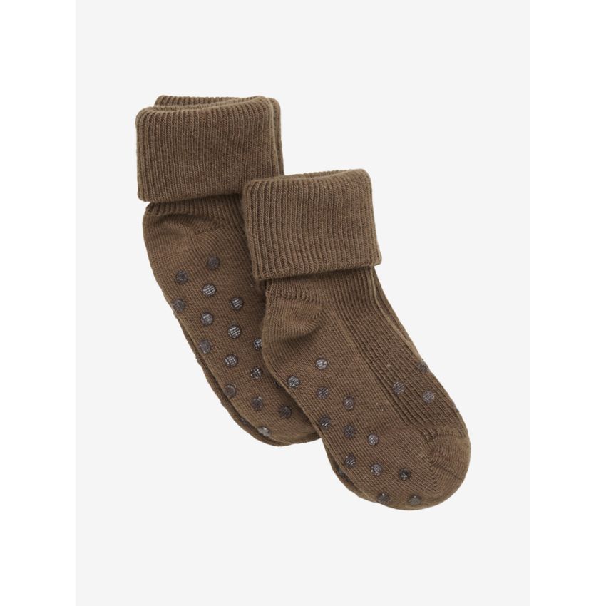 Minymo stopperitega beebi sokid (2-pakk), Coffee Liquer- suurusevalik