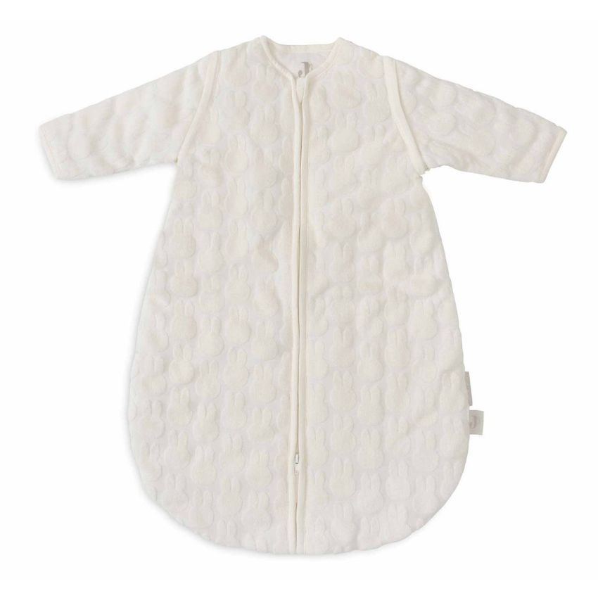 Jollein beebi magamiskott eemaldatavate varrukatega Miffy Jacquard Ivory