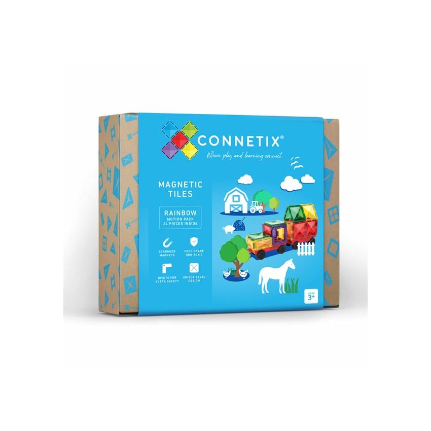 Connetix magnetilised klotsid 24tk Motion Pack