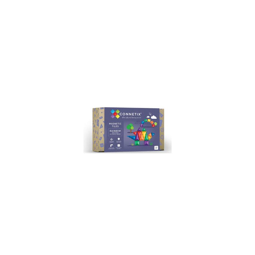 Connetix magnetilised klotsid 24 tk Rainbow Mini Pack