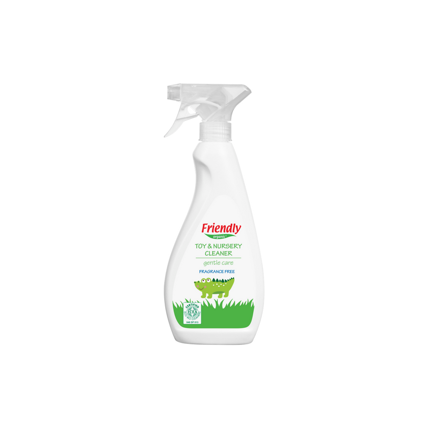 Friendly Organic lõhnatu mänguasjade ja lastetoa puhastusvahend aloe veraga, 500 ml