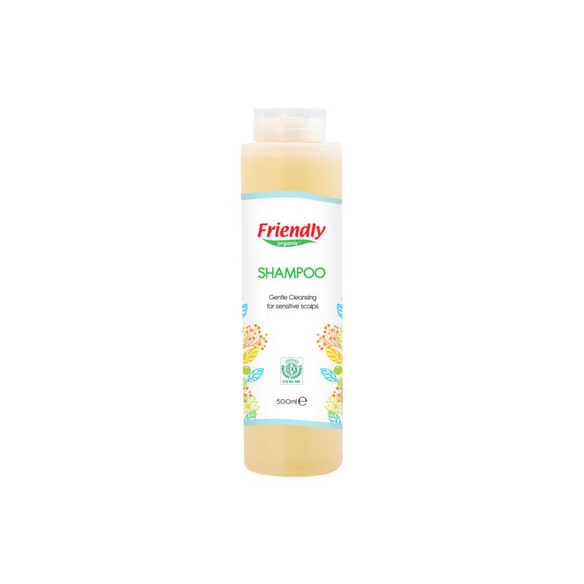 Friendly Organic orgaaniline šampoon tundlikule peanahale 500 ml