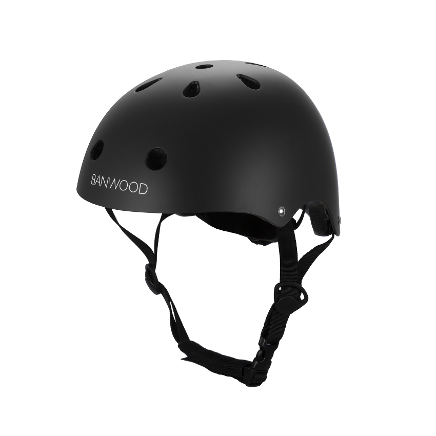 Banwood laste kiiver 48-52cm/XS - matt must