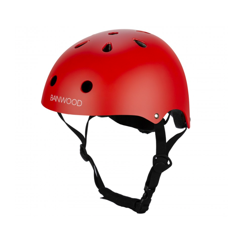 Banwood laste kiiver 50-54cm/S - matt punane