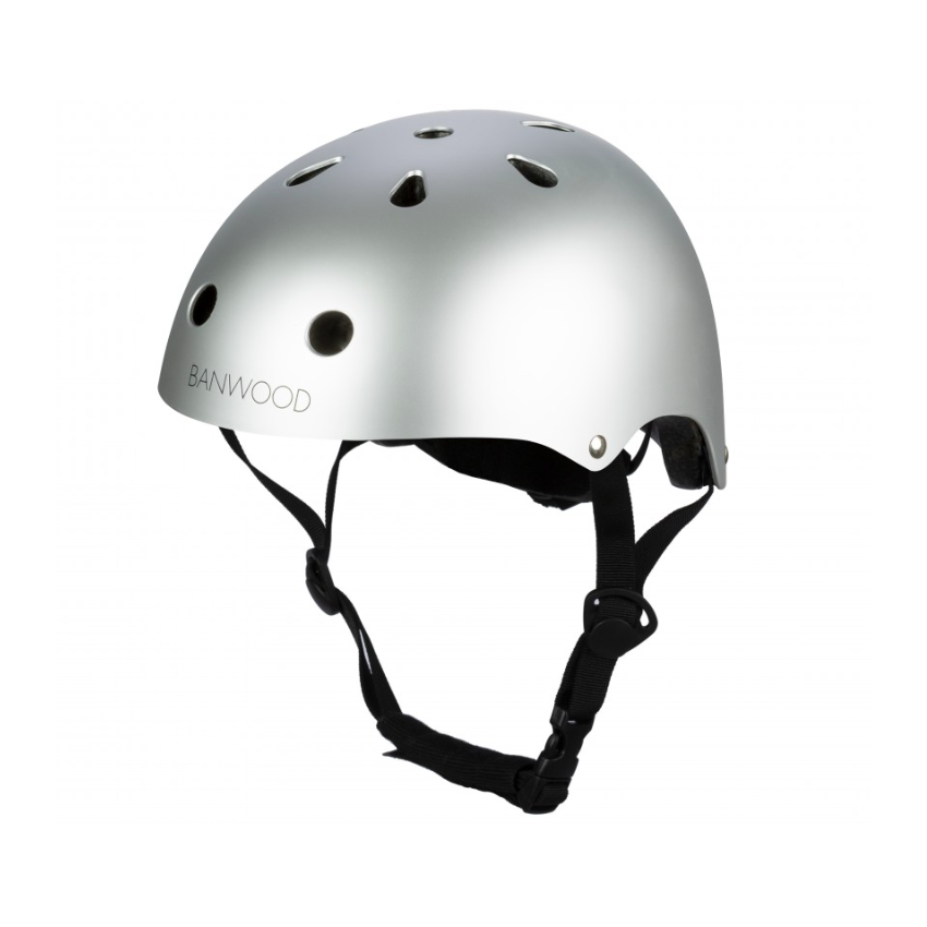 Banwood laste kiiver 50-54cm/S - matt kroom