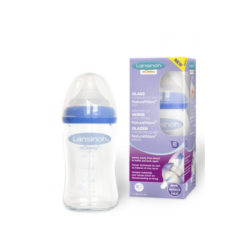 Lansinoh lutipudel klaasist 160ml