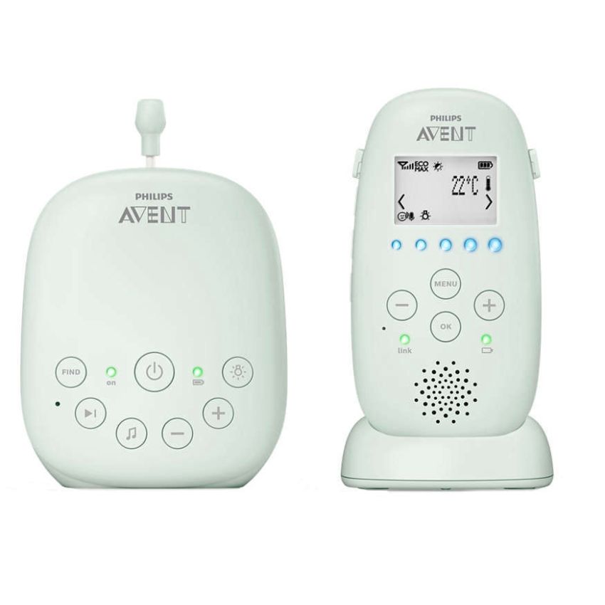 Philips Avent beebimonitor Dect. (heli ja temperatuur)