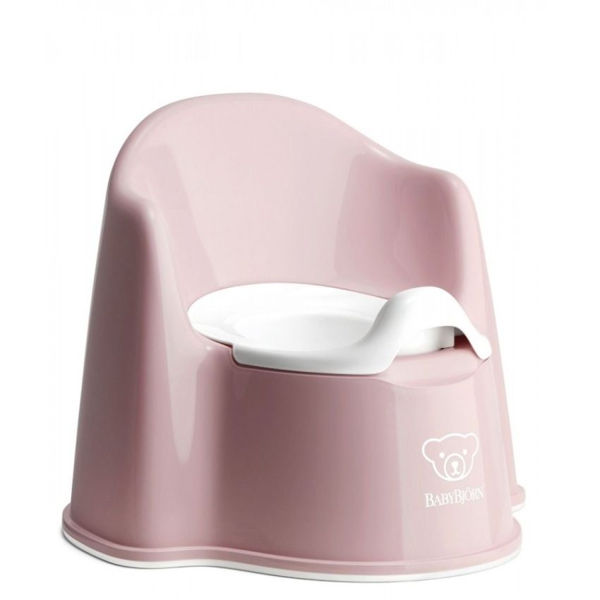 BabyBjörn pissipott seljatoega Potty Chair roosa